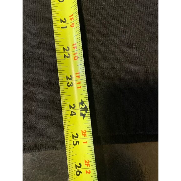 Jillian Jones Black White Sleeveless Knit Round Neck Sweater - Picture 10 of 10